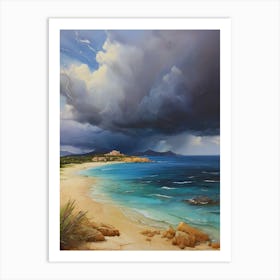 Stormy Seas.3 Art Print