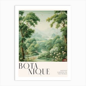 Botanique Fantasy Gardens Of The World 49 Art Print