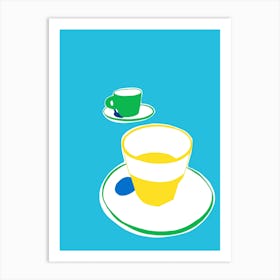 Cup Of Tea for two Art Print