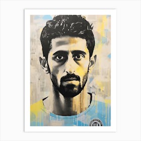 Riyad Mahrez (2) Art Print