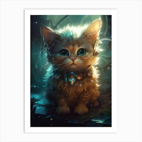 Cute Kitten 1 Art Print