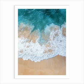 Beach - Beach Stock Videos & Royalty-Free Footage 3 Art Print