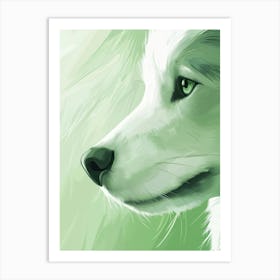 Wolf. Generated AI. Wall Art Print.Generated AI. Wall Art Print Art Print