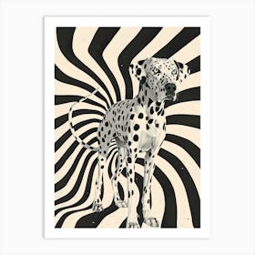 The Dalmatian Art Print