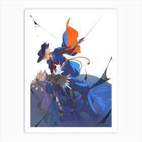 Anime 41 Art Print