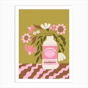 Raspberry Lemonade Fy Art Print