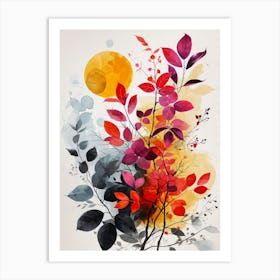 Abstract Watercolor Painting 2 Art Print