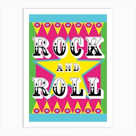 Rock & Roll Carnival Art Print