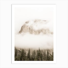 Hidden Mountain Art Print