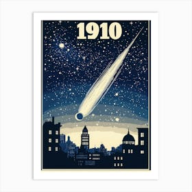 Aihrgdesign A Vintage Science Poster From 1910 Featuring Hall 4d3a045d B269 4cc1 85e0 01f6417cc3e9 1 Art Print