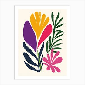 Tropical Flowers 3 Art Print