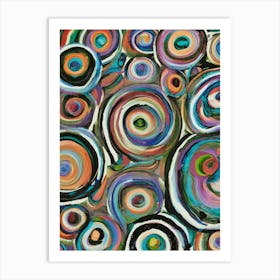 Swirls 3 Art Print