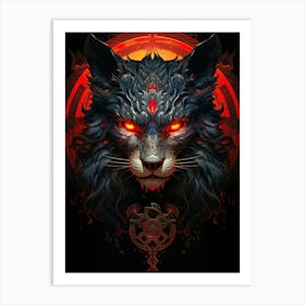 Wolf'S Head Art Print