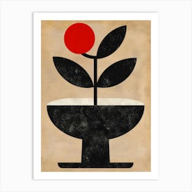 Flower In A Pot 1 Art Print