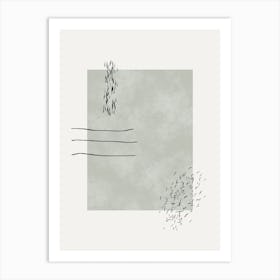 Lines And Pattern Art Print