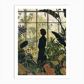 In The Garden Botanischer Gardens 1 Art Print