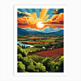 Yakima Valley Fauvism 14 Art Print