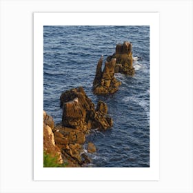 Ocean Rocks Art Print