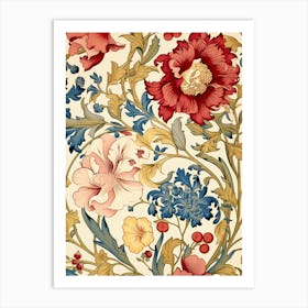 Floral Pattern 70 Art Print