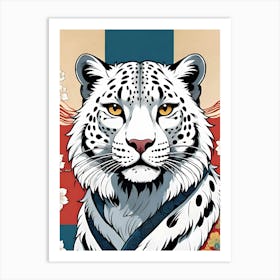 Snow Leopard 2 Art Print