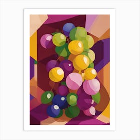 Grapes Art Print