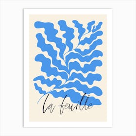 French Leaf Art Print