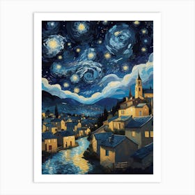 Starry Night 1 Art Print