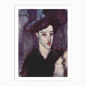 Die Jüdin, Amedeo Modigliani Art Print