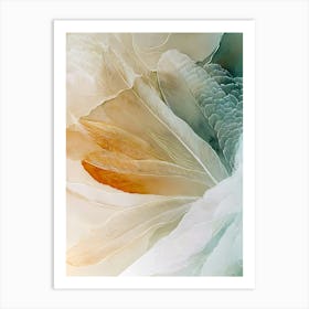 Abstract Feathers Art Print