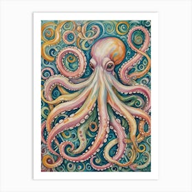 Octopus Art Print