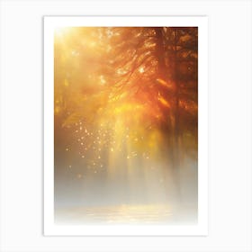 Autumn Forest 13 Art Print