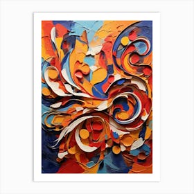 Abstract Abstract Painting 18 Art Print