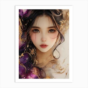 Asian Girl 3 Art Print