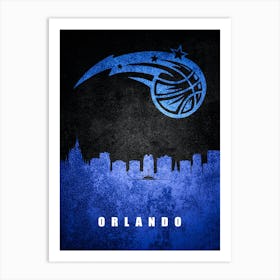 Orlando Magic Art Print