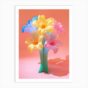 Dreamy Inflatable Flowers Daffodil 2 Art Print