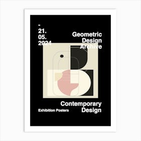 Geometric Design Archive Poster 43 Art Print