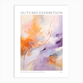 Autumn Exhibition Modern Abstract Poster 17 Art Print