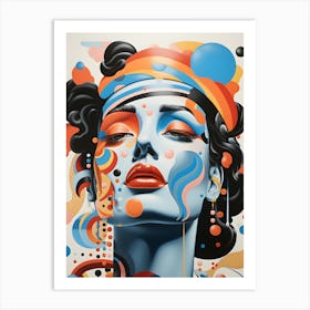 Abstract Femme Art Print