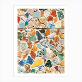 Mosaic Wall Art Print