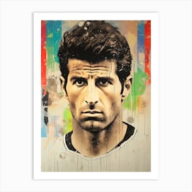 Luis Figo (2) Art Print