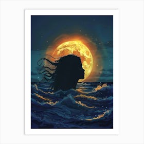 Full Moon 9 Art Print