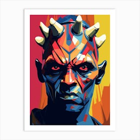 Darth Maul 1 Art Print