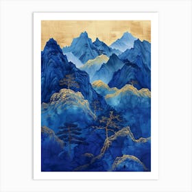 Blue Mountains 16 Art Print