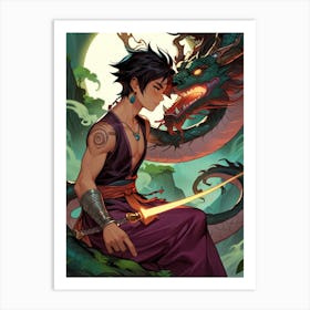 Dragon Slayer Art Print