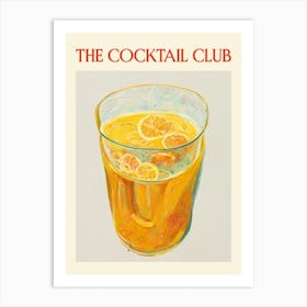 The Cocktail Club 2 Art Print