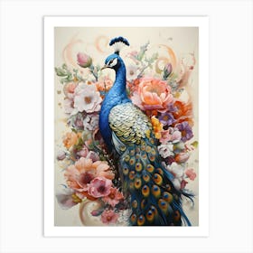 Peacock 2 Art Print