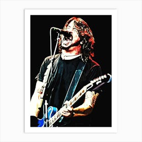 Foo Fighters - Dave Grohl Art Print