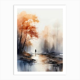 Watercolor Painting 39 Art Print