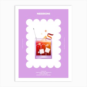 Negroni Art Print