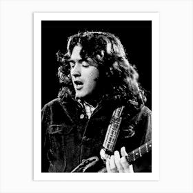 Rory Gallagher Art Print